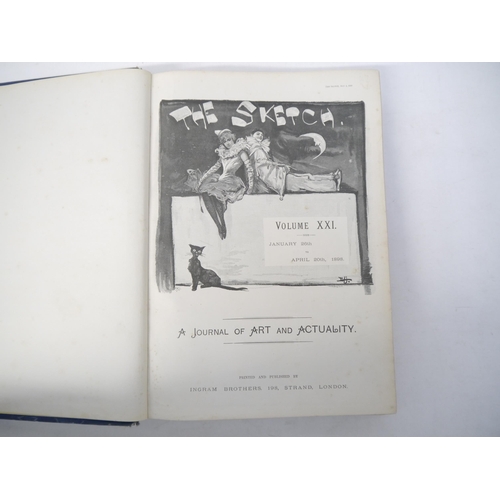 9202 - 'The Sketch. A Journal of Art and Actuality.', London, Ingram Brothers, volume 21, January 26th to A... 