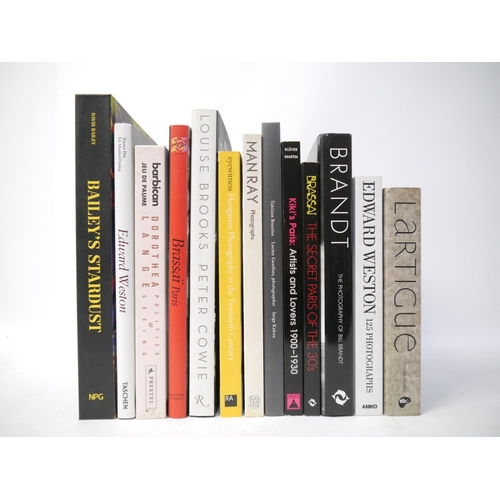 9204 - Thirteen assorted photography books, including Man Ray, Brassai, David Bailey, Bill Brandt, Edward W... 