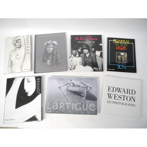 9204 - Thirteen assorted photography books, including Man Ray, Brassai, David Bailey, Bill Brandt, Edward W... 