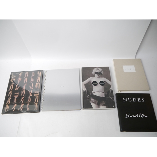 9206 - (Erotica), five titles, including 'Edward Piper: Nudes', The Old Laundry Press, 2000, 1st edition, l... 