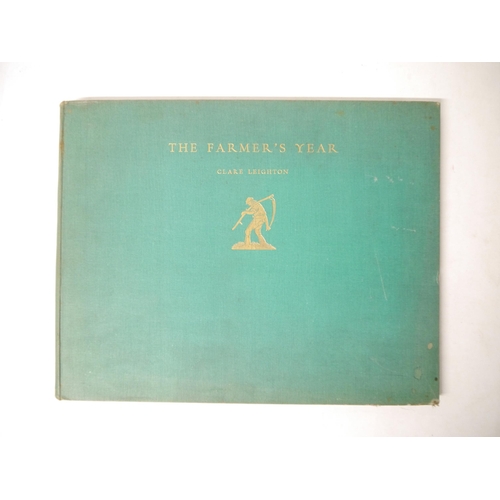 9222 - Clare Leighton (1898-1989): 'The Farmer's Year. A Calendar of English Husbandry', London, Collins, 1... 