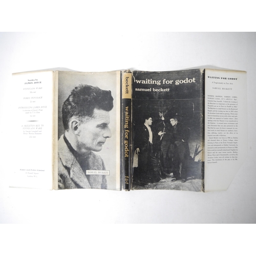 9229 - Samuel Beckett, two 1st editions: 'Waiting for Godot: A Tragicomedy in Two Acts.', London, Faber & F... 