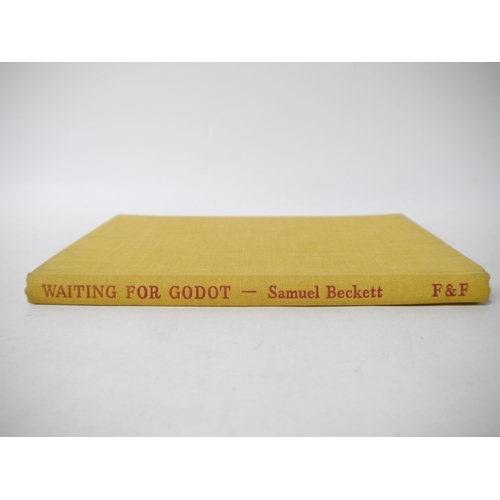 9229 - Samuel Beckett, two 1st editions: 'Waiting for Godot: A Tragicomedy in Two Acts.', London, Faber & F... 