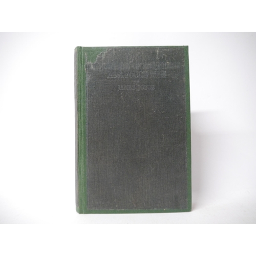 9230 - James Joyce: 'A Portrait of the Artist as a Young Man', London, The Egoist Ltd., Oakley House, Bloom... 