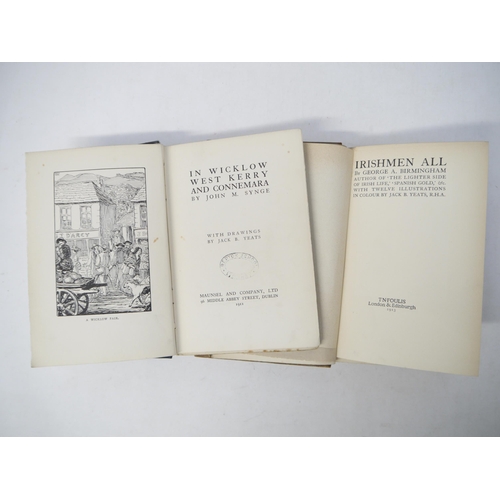 9233 - Jack Butler Yeats RHA (1871-1957), two illustrated titles, comprising George A. Birmingham [i.e. Jam... 