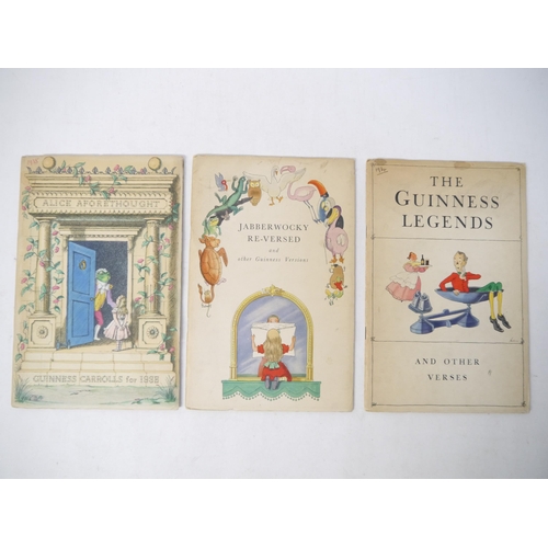 9236 - Arthur Guinness, Son & Co. Ltd. (published), three colour illustrated printed promotional booklets, ... 