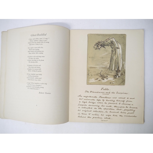 9238 - (William Nicholson), 'The Owl. A Miscellany', May 1919, No.1, 1st edition, literary journal edited b... 