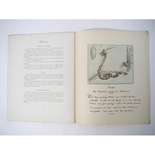 9238 - (William Nicholson), 'The Owl. A Miscellany', May 1919, No.1, 1st edition, literary journal edited b... 