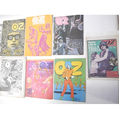 9240 - 'Oz Magazine', London, OZ Publications Ink, 10 assorted issues 1967-68 of the independent alternativ... 