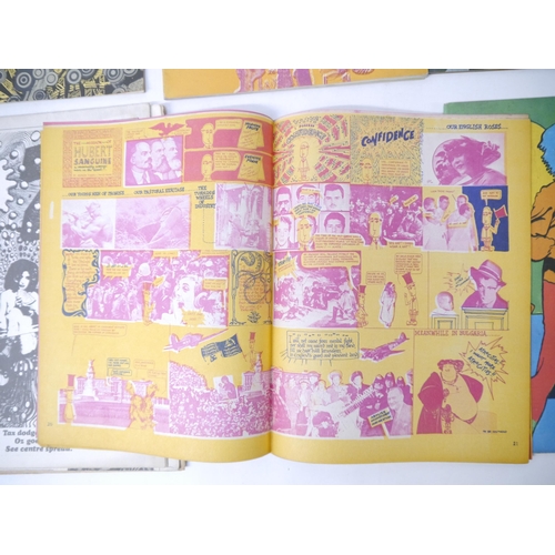 9240 - 'Oz Magazine', London, OZ Publications Ink, 10 assorted issues 1967-68 of the independent alternativ... 