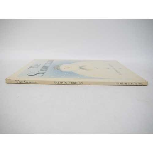 9260 - Raymond Briggs: 'The Snowman', London, Hamish Hamilton, 1978, 1st edition, [32]pp, colour illustrati... 