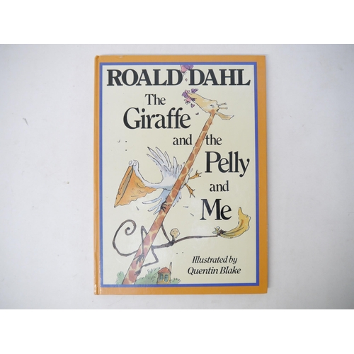 9261 - Roald Dahl: 'The Giraffe and the Pelly an Me', illustrated Quentin Blake, London, Jonathan Cape, 198... 