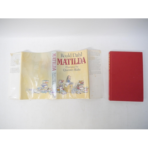 9262 - Roald Dahl: 'Matilda', illustrated Quentin Blake, London, Jonathan Cape, 1988, 1st edition, gift ins... 