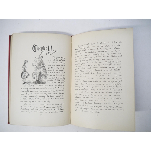 9265 - Lewis Carroll [i.e. Charles Lutwidge Dodgson]: 'Alice's Adventures Under Ground. Being a Facsimile o... 