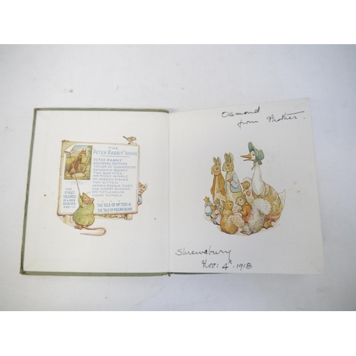 9268 - Beatrix Potter, 2 titles: 'Appley Dapply's Nursery Rhymes', London, Frederick Warne & Co, [1917], 1s... 