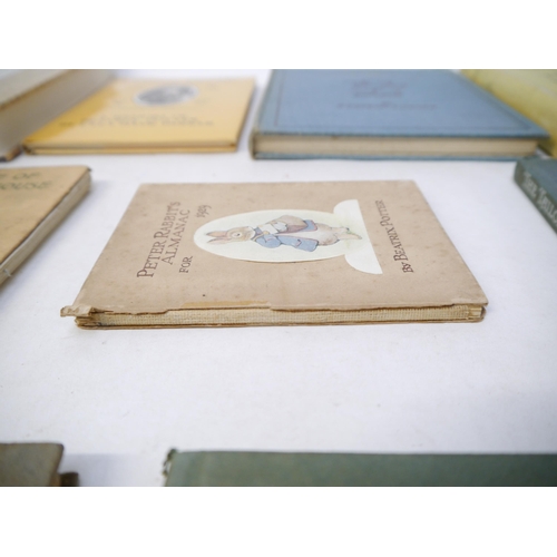 9269 - Beatrix Potter: 'Peter Rabbit's Almanac for 1929', L, Frederick Warne & Co Ltd, [1928], 1st edition,... 