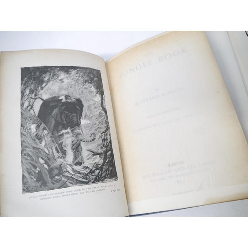 9274 - Rudyard Kipling: 'The Jungle Book - The Second Jungle Book', London, Macmillan, 1897, 6th printing; ... 