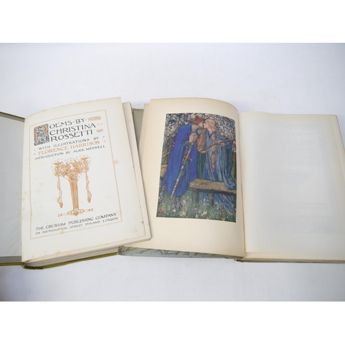 9283 - (Pre-Raphaelite), Two works illustrated by Florence Harrison (1877-1955), English Australian Art Nou... 