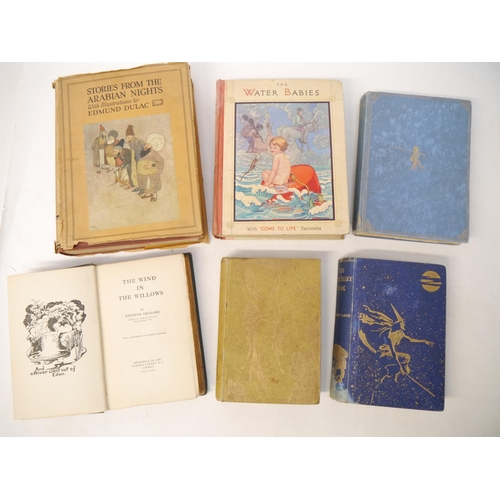 9284 - Six assorted children's and illustrated titles, including Andrew Lang, 2 titles: 'The Yellow Fairy B... 