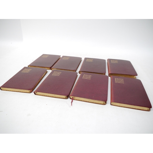 9292 - Robert Browning: 'Robert Browning's Poetical Works', L, Smith Elder, 1907, 8 volumes, each with tiss... 