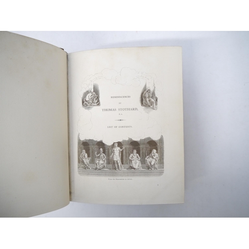 9295 - (Fine Binding, Extra Illustrated), Mrs Bray: 'Life of Thomas Stothard', London, John Murray, 1851, e... 