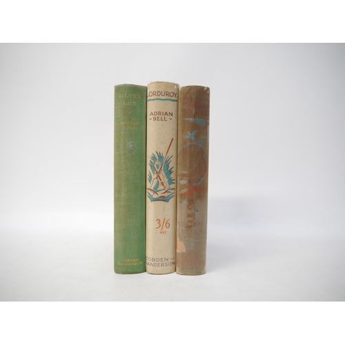 9301 - Adrian Bell, 'Rural Trilogy', comprising 'Corduroy', L, Cobden Sanderson, June 1931, 1st cheap editi... 