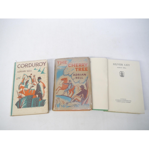 9301 - Adrian Bell, 'Rural Trilogy', comprising 'Corduroy', L, Cobden Sanderson, June 1931, 1st cheap editi... 