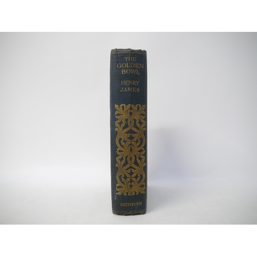 9312 - Henry James: 'The Golden Bowl', London, Methuen, 1905, 1st UK edition, half title, [4],548pp + publi... 