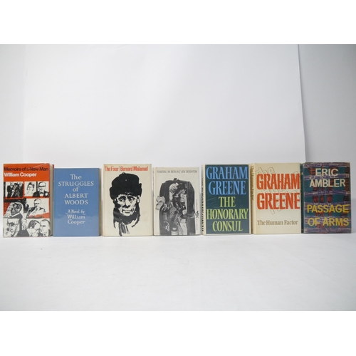 9315 - Seven modern 1st editions, all UK 1st editions, all in original cloth, all in dust wrappers, compris... 