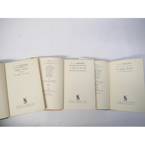 9316 - C.S. Forester, thirteen 1st editions, of which twelve Hornblower series titles, all published London... 