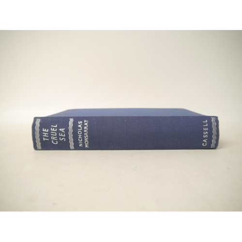 9317 - Nicholas Monsarrat: 'The Cruel Sea', London, Cassell & Company Ltd, 1951, 1st edition, signed by the... 