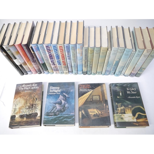 9319 - Alexander Kent [i.e. Douglas Reeman], a complete set of 25 Richard Bolitho novels, all 1st editions,... 