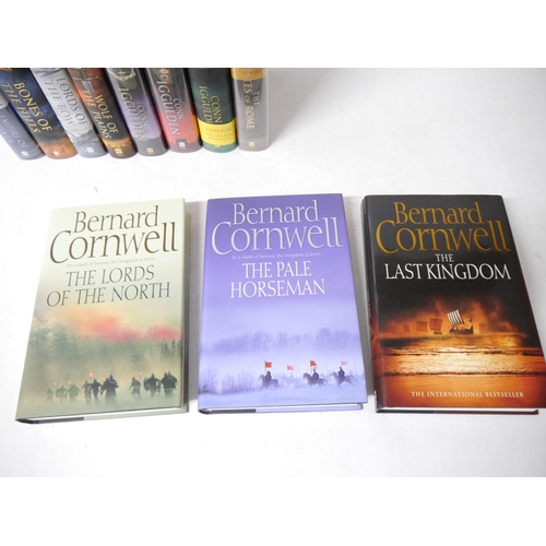 9322 - Bernard Cornwell, seven historical fiction novels, all UK 1st editions published HarperCollins, all ... 