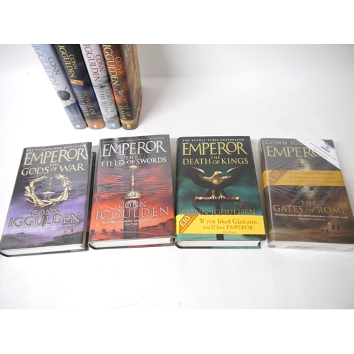 9322 - Bernard Cornwell, seven historical fiction novels, all UK 1st editions published HarperCollins, all ... 