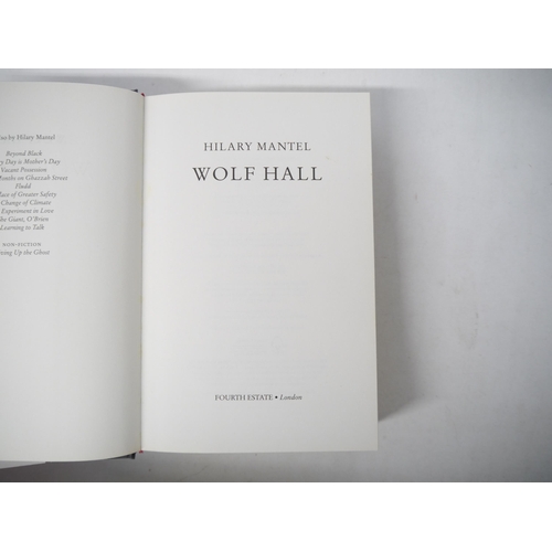 9328 - Hilary Mantel: 'Wolf Hall', London, Fourth Estate, 2009, 1st edition, 1st impression, original cloth... 