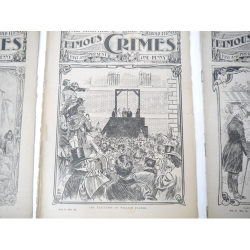 9332 - (Crime Periodical; Penny Dreadful, Jack the Ripper), Harold Furniss (edited): 'Famous Crimes Past & ... 