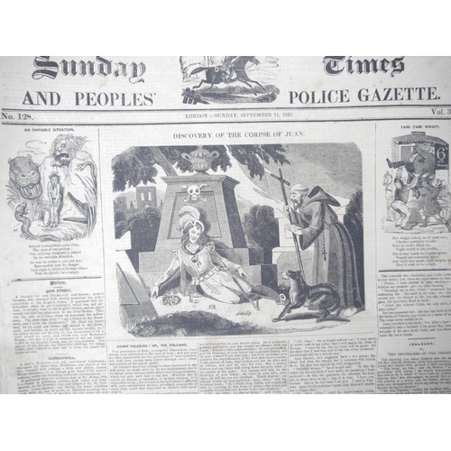 9333 - (Crime, Penny Dreadful), Edward Lloyd: 'Lloyd's Companion to the Penny Sunday Times and Peoples' Pol... 