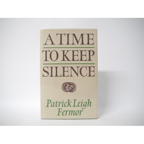 9342 - Patrick Leigh Fermor: 'A Time to Keep Silence', London, John Murray, 1989 reprint, signed & inscribe... 