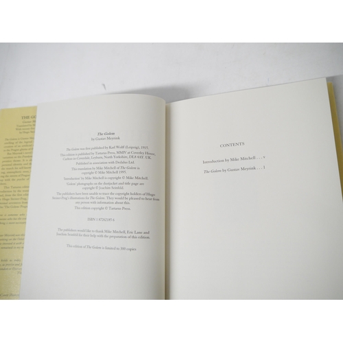 9351 - (Tartarus Press), Gustav Meyrink: 'The Golem', Tartarus Press, 2004, limited edition (one of 300 cop... 