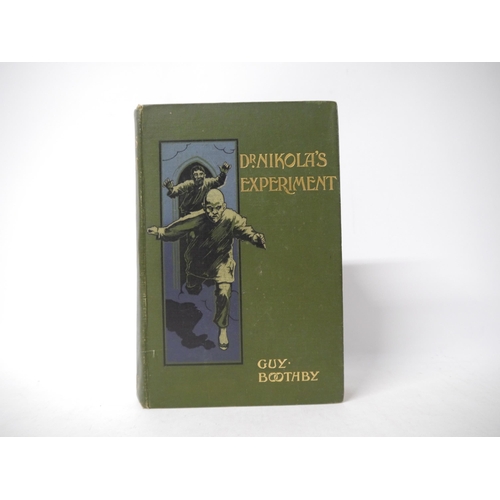 9352 - Guy Boothby: 'Dr. Nikola's Experiment', London, Hodder & Stoughton, 1899, 1st UK edition,  20 full p... 