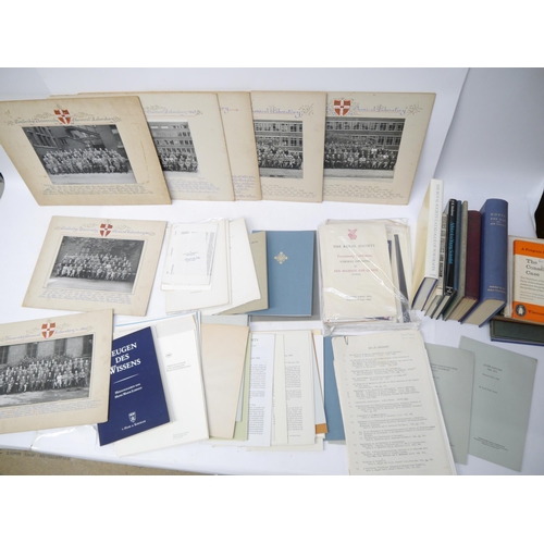 9126 - An archive of science related books, papers and ephemera from the estate of Lord Alexander R. Todd (... 