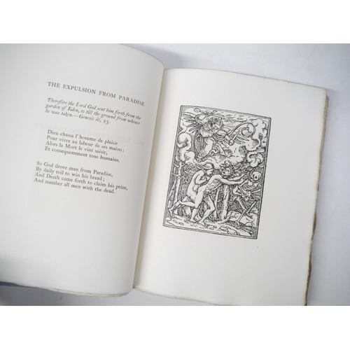 9128 - Hans Holbein: 'The Dance of Death', London, Privately Printed, 1916, limited edition, (one of 250 co... 