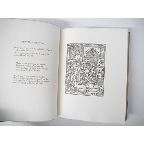 9128 - Hans Holbein: 'The Dance of Death', London, Privately Printed, 1916, limited edition, (one of 250 co... 