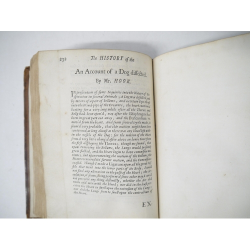 9130 - Thomas Sprat: 'The History of the Royal Society of London, for the Improving of Natural Knowledge.',... 