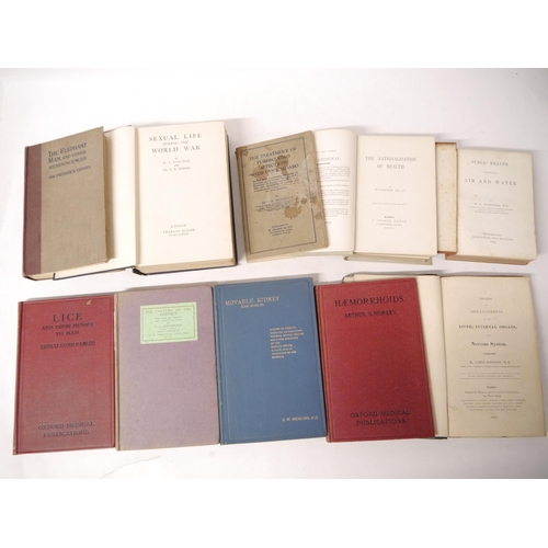 9137 - (Medicine, Science), ten assorted medical and science related titles, including W.T. Gairdner: 'Publ... 