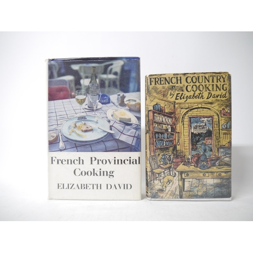 9144 - (Cookery, John Minton illustrated), Elizabeth David, 2 titles: 'French Country Cooking', London, Joh... 