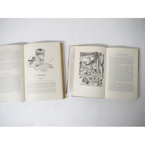 9144 - (Cookery, John Minton illustrated), Elizabeth David, 2 titles: 'French Country Cooking', London, Joh... 