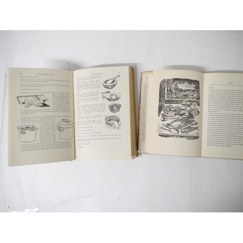 9144 - (Cookery, John Minton illustrated), Elizabeth David, 2 titles: 'French Country Cooking', London, Joh... 