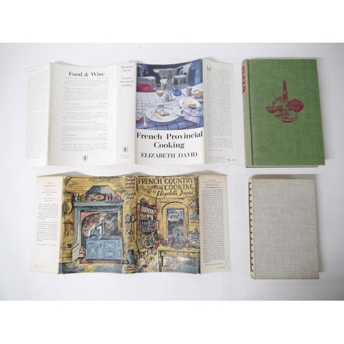 9144 - (Cookery, John Minton illustrated), Elizabeth David, 2 titles: 'French Country Cooking', London, Joh... 