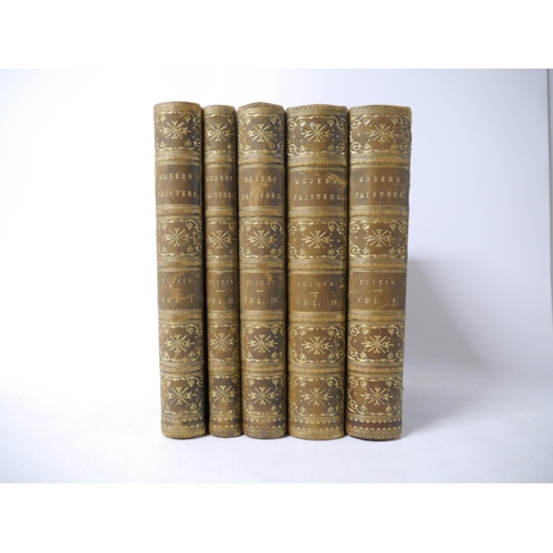 9147 - John Ruskin: 'Modern Painters', London, George Allen, 1892, 2nd edition, 5 volumes, engraved plates ... 